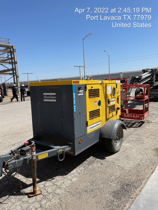 2020 ATLAS COPCO PAS 100 HF CS Enclosed