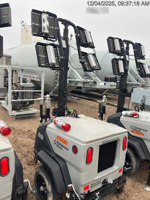 2024 Wacker Neuson LTT4 Diesel, Kohler KDW702, Deep Sea Controller, Auto Start, LED 320W, Bypass Outlet, T3