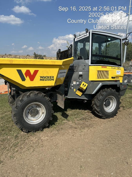 2025 WACKER NEUSON DV604 Cab Standard Tires
