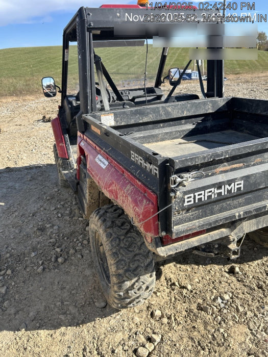 2021 Yanmar YU1000 Canopy, Steel Wheel, Poly WindShield, Beacon, Backup Alarm