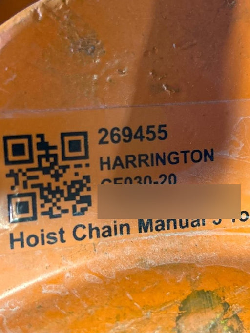 2022 HARRINGTON CF030-20