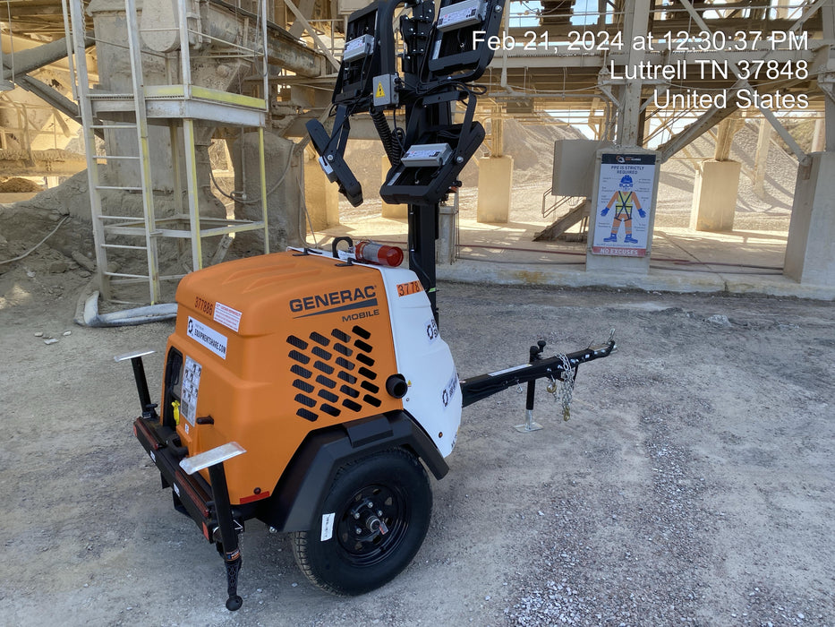 2023 Generac MLT2 Diesel, Flex Switch 120V Input, Powerzone Controller, 
(4) 320W LED Lights, 4kW Generator, 39.9 Gal Fuel Tank, 2" Ball, T3