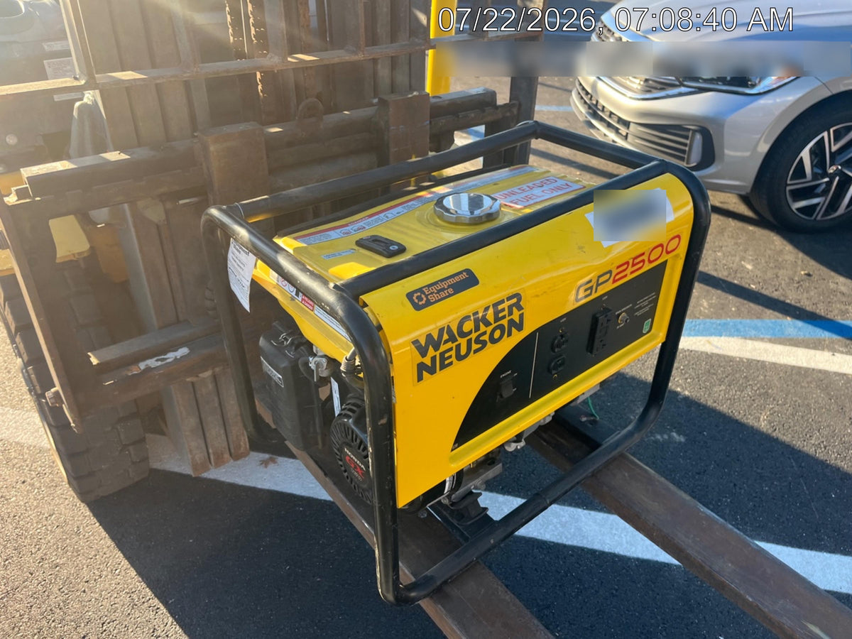 2019 WACKER NEUSON GP2500A