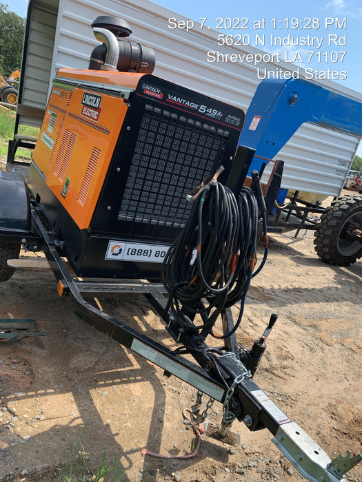 2022 Lincoln Electric Vantage 549X VANTAGE 549X READY-PAK 3