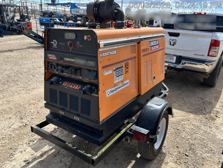 2021 Lincoln Electric Vantage 549X Ready Pak 3, ORANGE (includes trailer, cable rack, fender light kit)