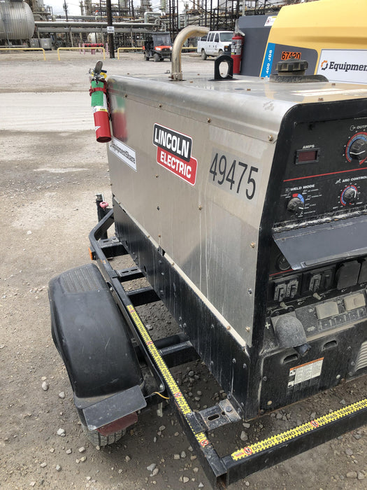 2019 Lincoln Electric Vantage 322 Ready-Pak 3, Two Wheel Trailer, Fender and Light Kit, Cable Rack