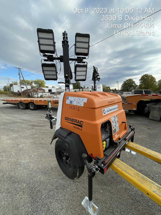 2023 Generac MLT2 Diesel, Flex Switch 120V Input, Powerzone Controller, (4) 320W LED Lights, 4kW Generator, 39.9 Gal Fuel Tank, 2" Ball, T3