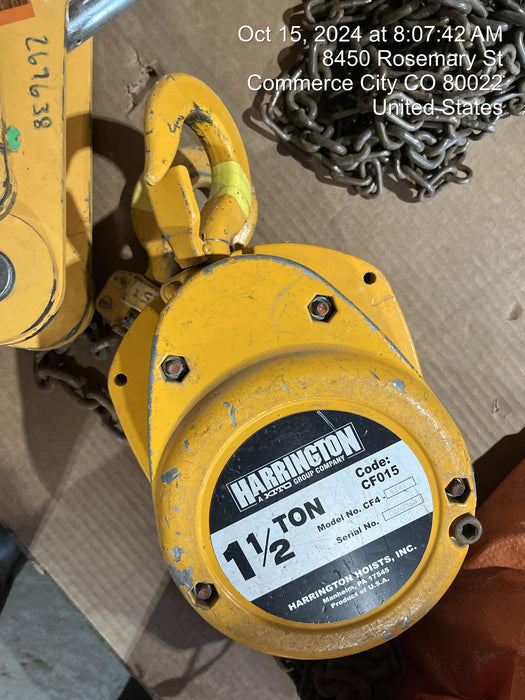 2022 HARRINGTON CF015-30