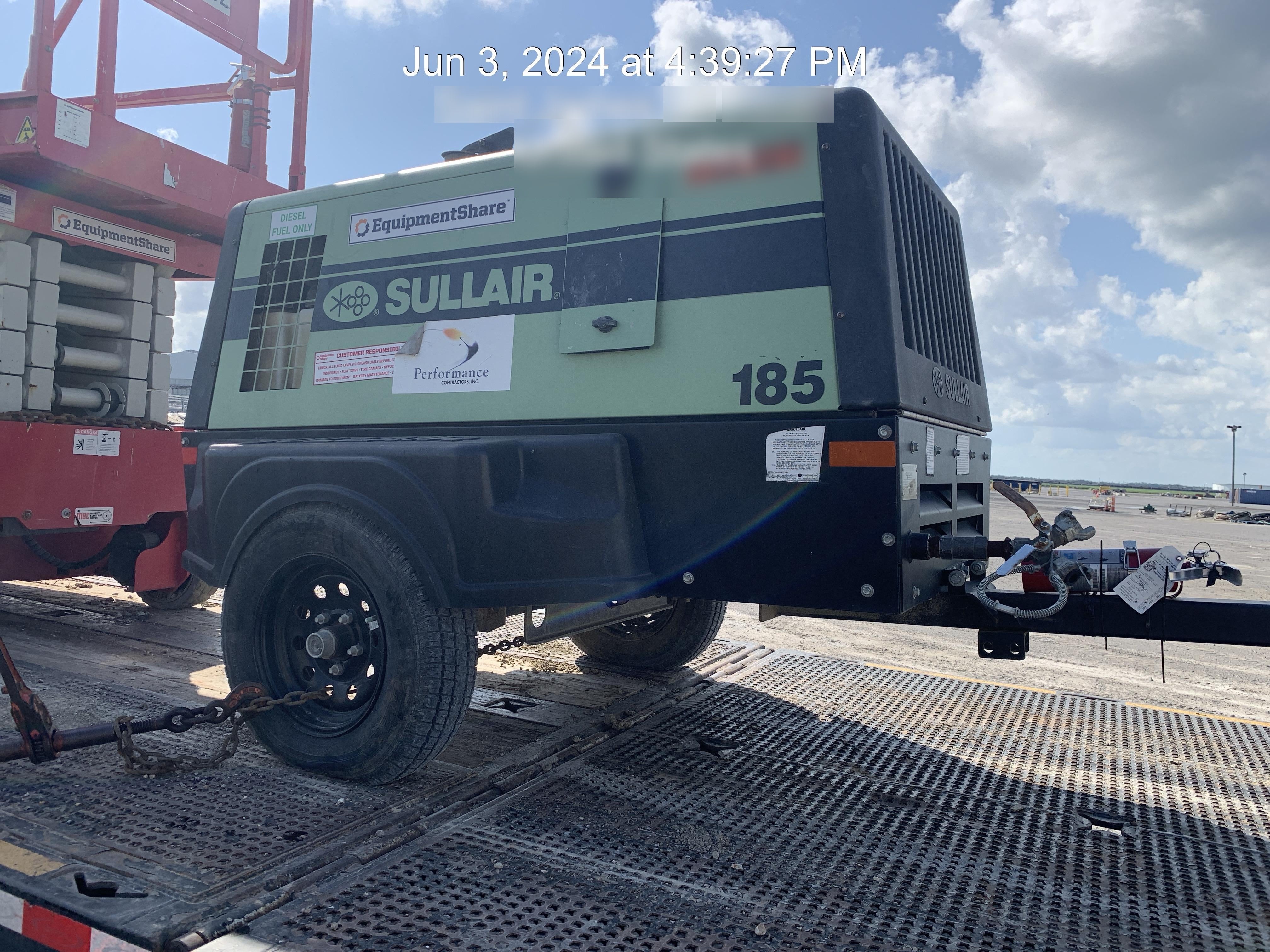 2021 SULLAIR 185D-DPQ KU4F