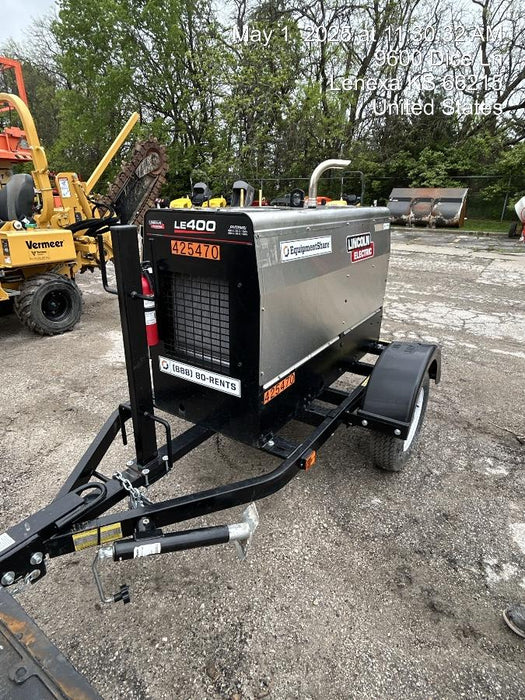 2024 Lincoln Electric LE400 Kubota V1505, Trlr, Cable Rack, Light Kit, ES Decals, T3