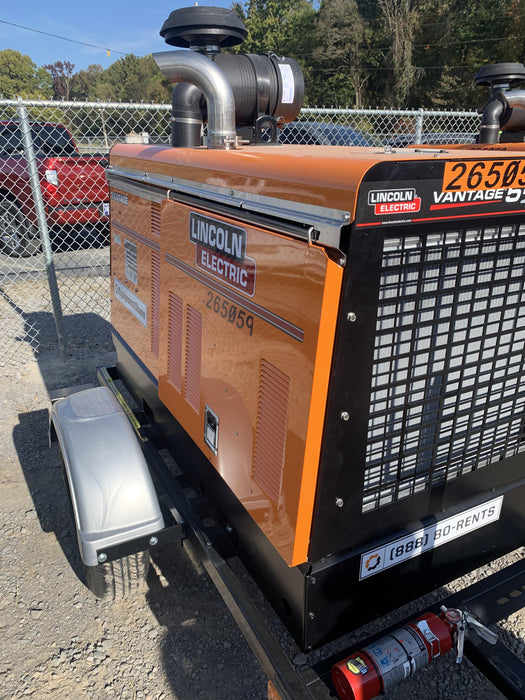 2022 Lincoln Electric Vantage 549X Crosslink Technology, Trailer Mounted, ES Decals, T3