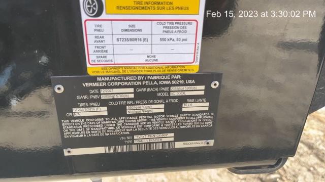 2022 VERMEER BC1000XL Gas