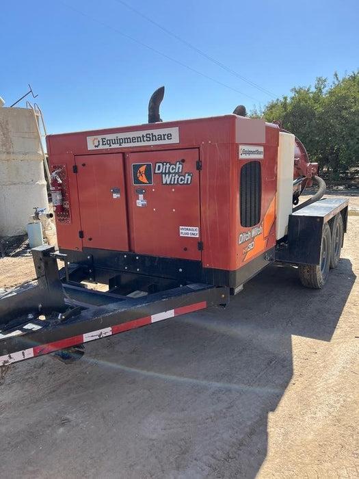 2020 Ditch Witch HX30 500G Spoils Tank, 80G Water Tank, 48" Lance, #3 Nozzel, VT9H 500 GAL HYD TRAILER