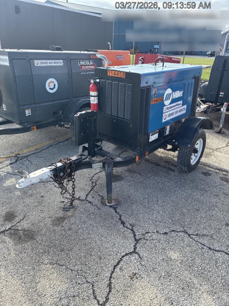 2020 Miller Electric BIG BLUE 400 Trailer Mounted Welder