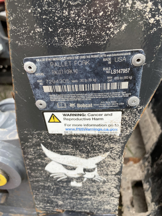 2020 BOBCAT 48" Pallet Forks - Bobcat