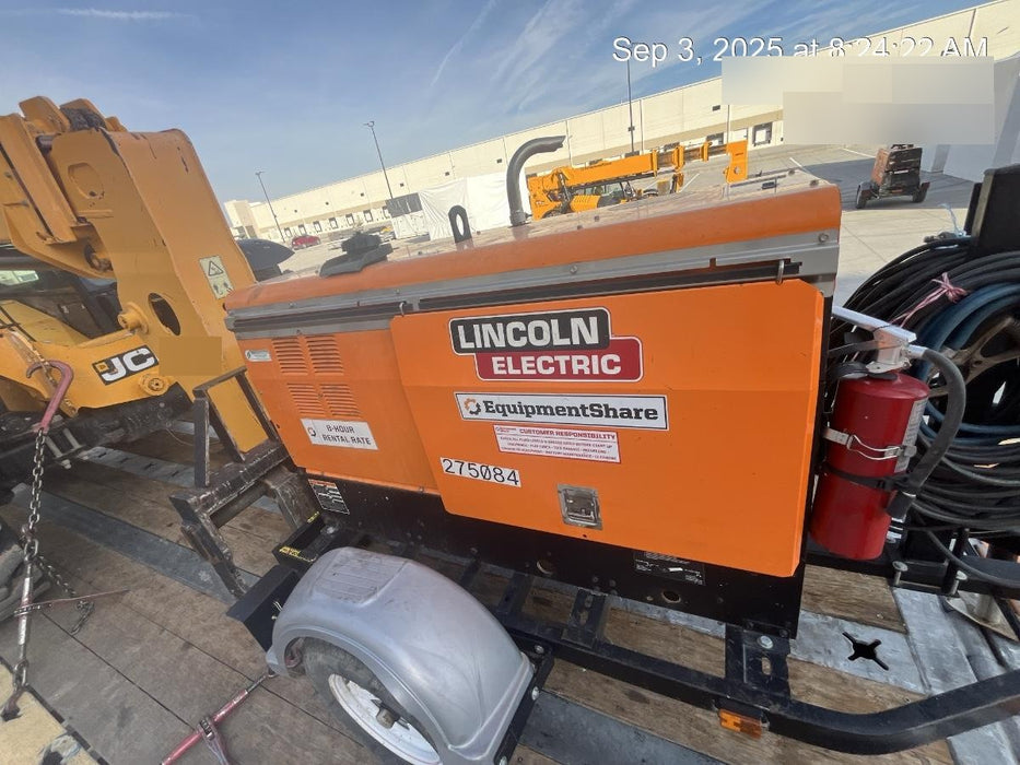 2022 Lincoln Electric LE400 Kubota V1505, Trlr, Cable Rack, Light Kit, ES Decals, T3