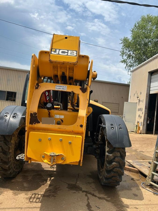 2019 JCB 509-42 JCB 509-42 Enclosed Cab, 74 HP, Solid Tires, Worklights, Beacon, Aux Hydraulics, Lifting Eye
