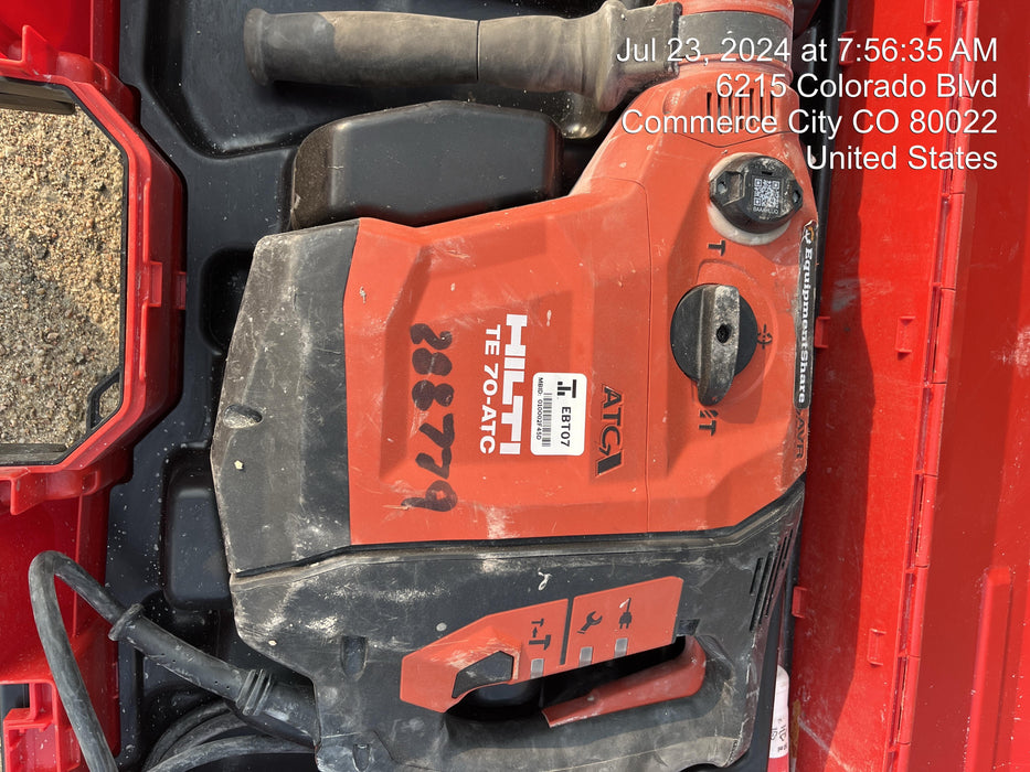 2023 HILTI TE 70-ATC/AVR