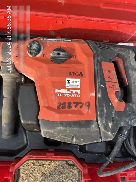 2023 HILTI TE 70-ATC/AVR