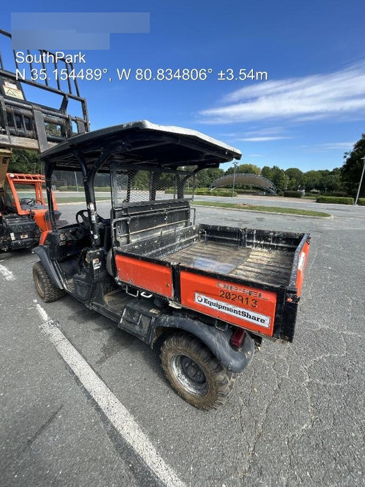 2022 Kubota RTV-X1140W-H Plastic Canopy, Windshield Acrylic Clear, LED Strobe Light, Wire Harness Kit, Back up Alarm