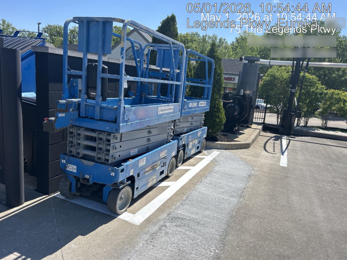 2020 Genie GS-1930 Solid Non Marking Tires, Beacon, Folding rails with half height swing gate