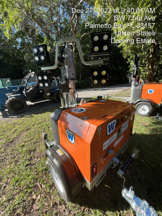 2023 Wanco WLTT-4MM4K Diesel, Deep Sea Controller, Shore Power Plug, Auto Start, (4) 350W LED Floodlights, 4kW Generator, 60 Gal Fuel Tank, 2" Ball, T3