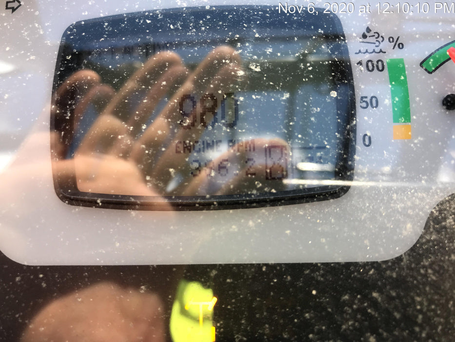 2019 Genie GTH-636 Canopy, Solid RT Tires, LED Work Lights, Beacon 60" QA Carriage, 48" Forks