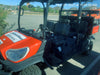 2022 Kubota RTV-X1140W-H Plastic Canopy, Windshield Acrylic Clear, LED Strobe Light, Wire Harness Kit, Back up Alarm