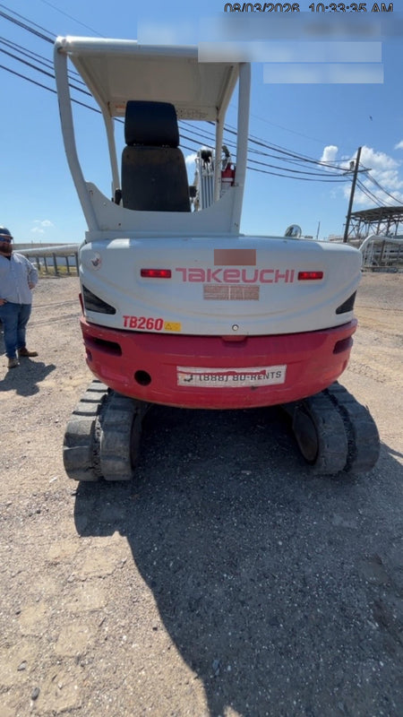2019 TAKEUCHI TB260