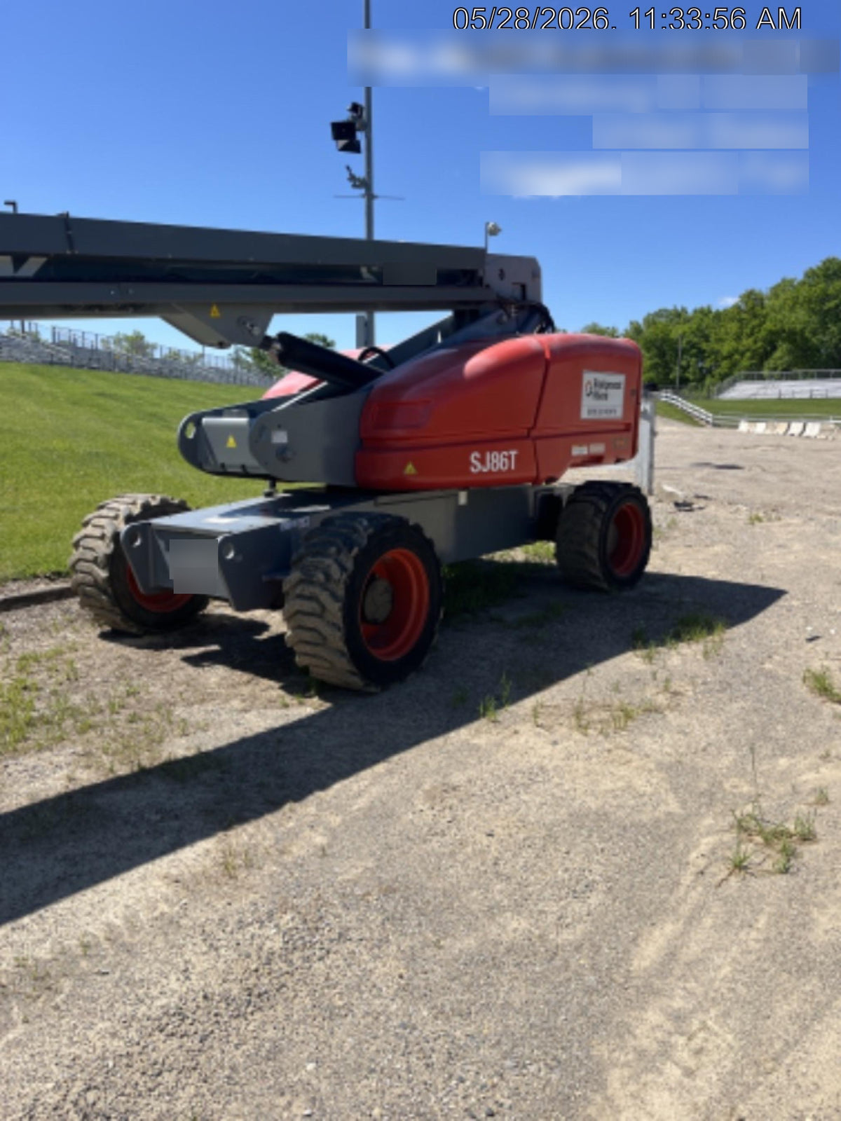 2018 SKYJACK SJ86T
