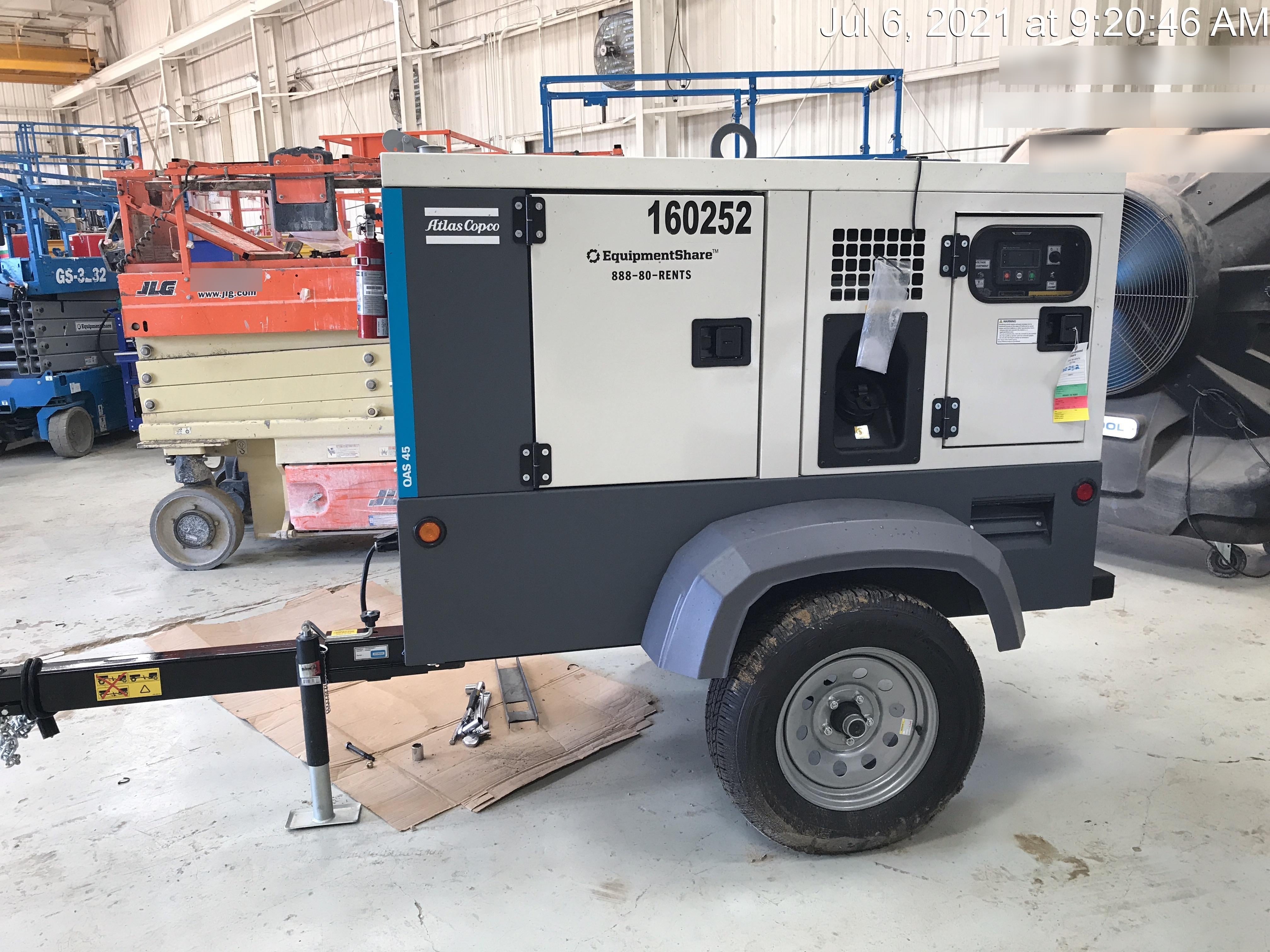 2021 ATLAS COPCO QAS45 CWK