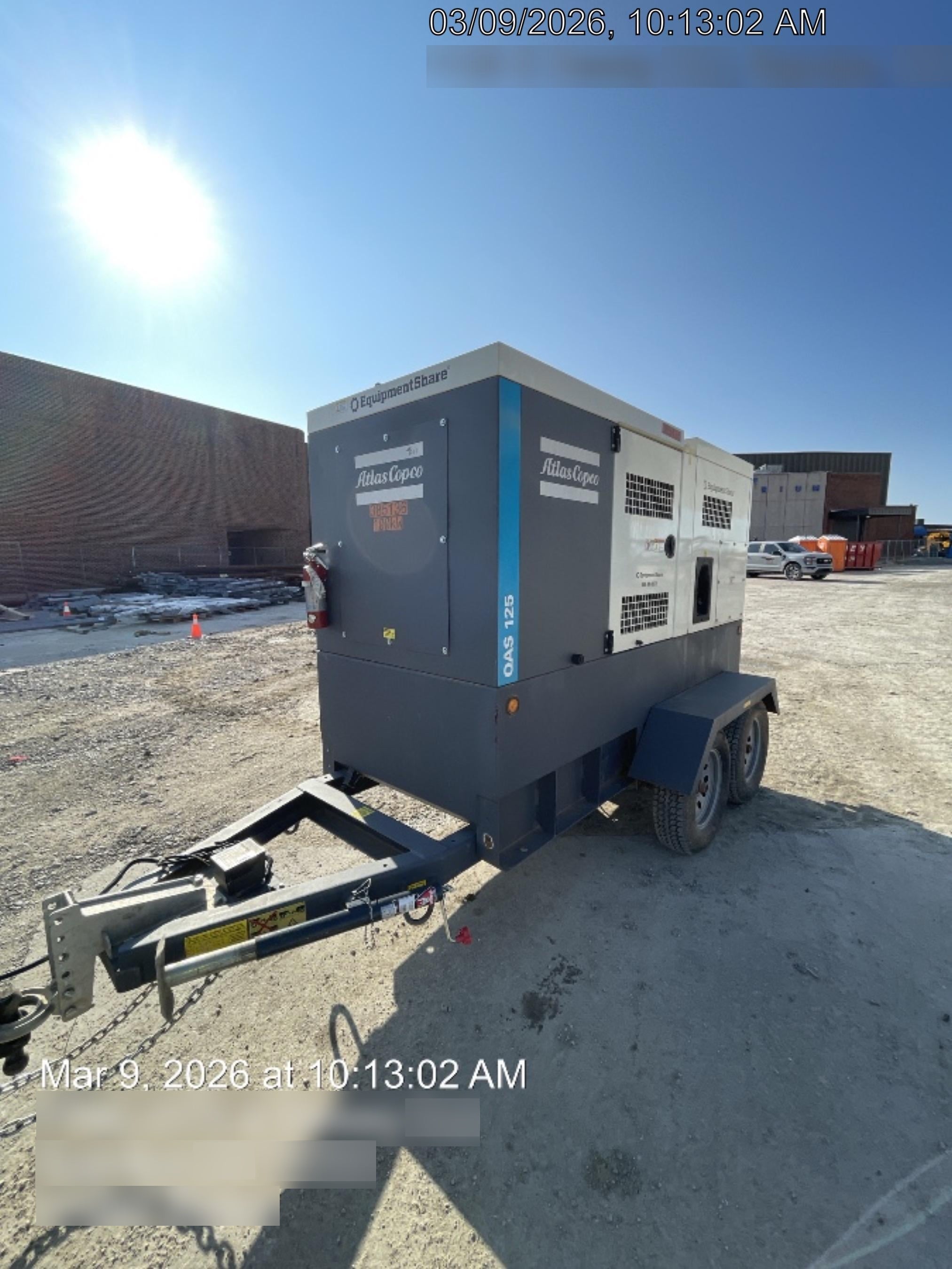 2023 ATLAS COPCO QAS 125