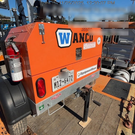 2024 Wanco WLTT-4MM4K Diesel, Deep Sea Controller, Shore Power Plug, Auto Start, (4) 350W LED Floodlights, 4kW Generator, 60 Gal Fuel Tank, 2" Ball, T3