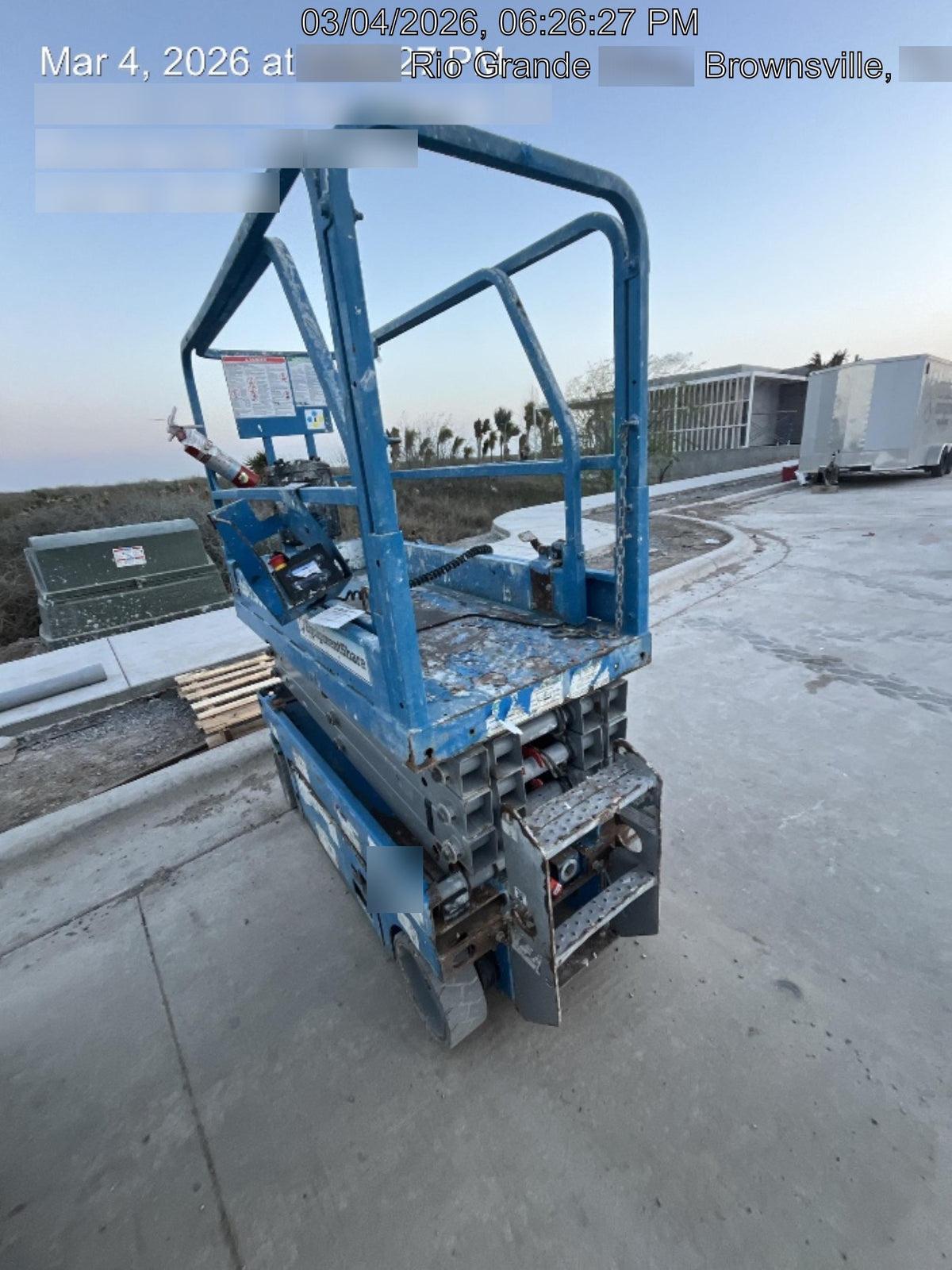 2019 Genie GS-1930 Fixed rails with chain Entry