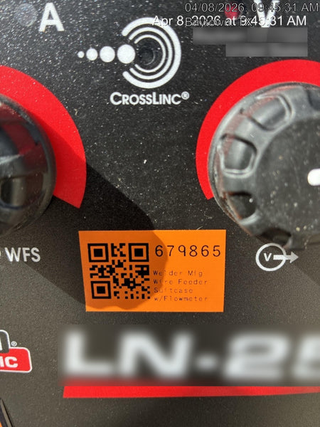 2026 LINCOLN ELECTRIC LN-25X w/Flowmeter