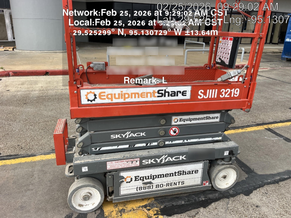 2019 Skyjack SJIII-3219 Standard w/Trojan Batteries