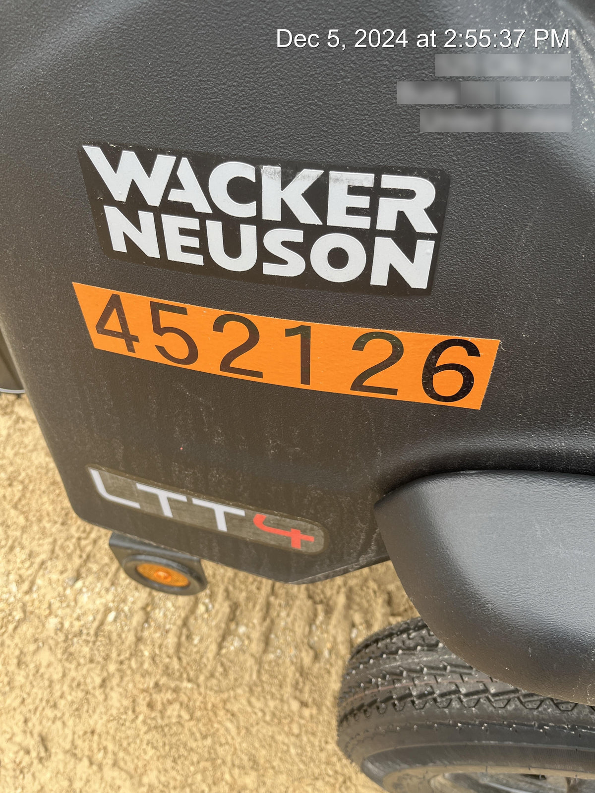 2024 WACKER NEUSON LTT4