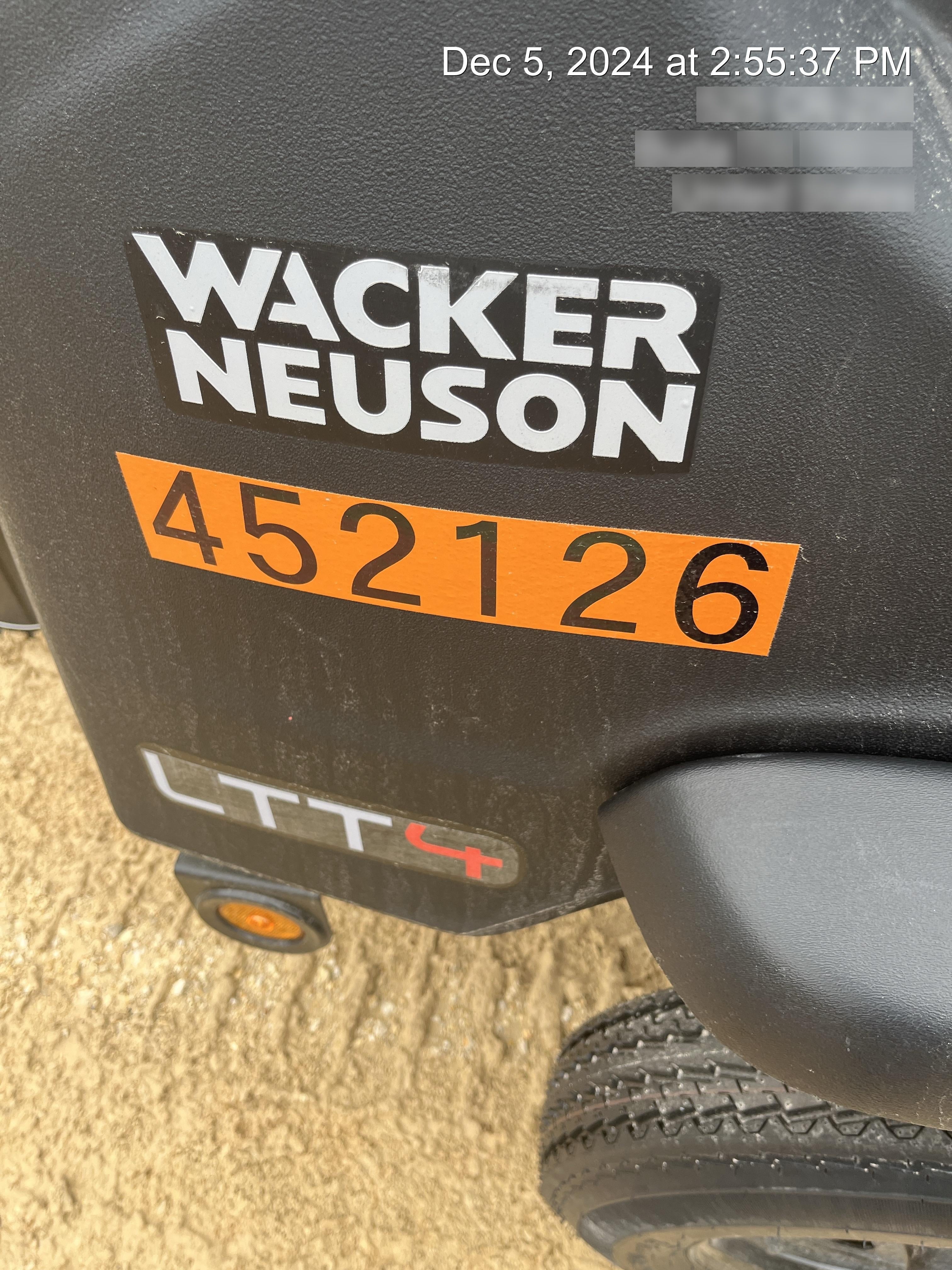 2024 WACKER NEUSON LTT4