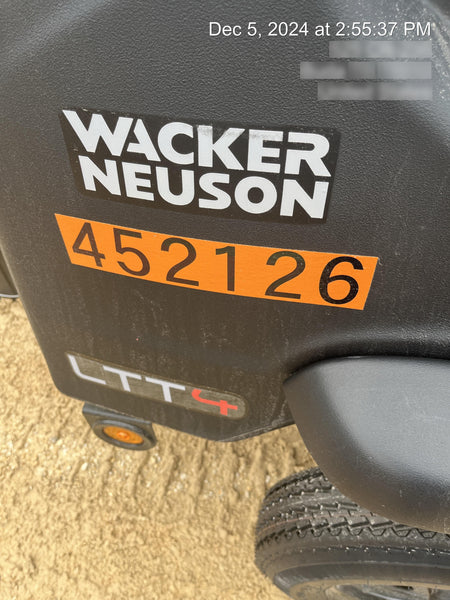 2024 WACKER NEUSON LTT4
