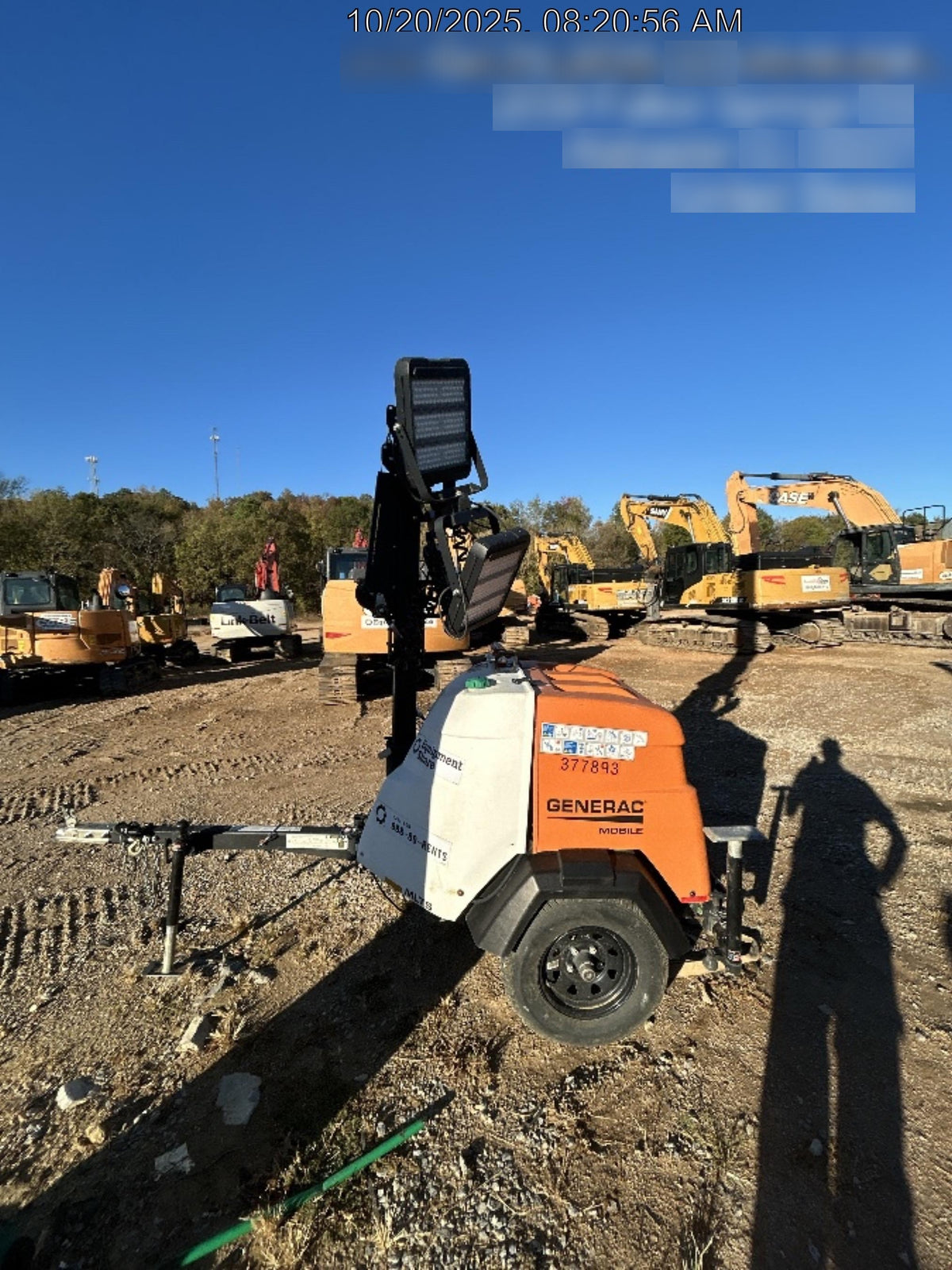 2023 Generac MLT2 Diesel, Flex Switch 120V Input, Powerzone Controller, 
(4) 320W LED Lights, 4kW Generator, 39.9 Gal Fuel Tank, 2" Ball, T3
