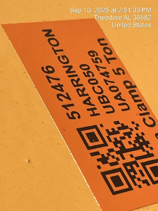 2025 HARRINGTON UBC050