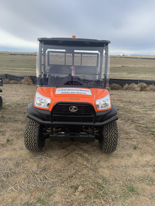 2021 Kubota RTV-X1140W-H Plastic Canopy, Windshield Acrylic Clear, LED Strobe Light, Wire Harness Kit, Back up Alarm