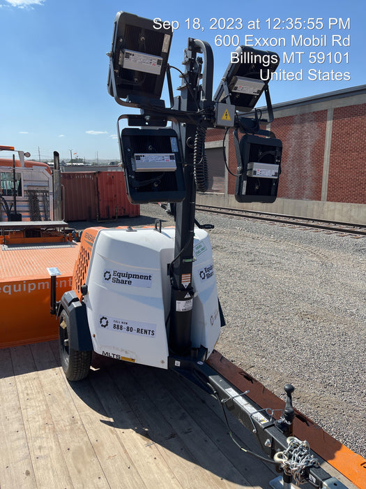 2023 Generac MLT2 Diesel, Flex Switch 120V Input, Powerzone Controller, (4) 320W LED Lights, 4kW Generator, 39.9 Gal Fuel Tank, 2" Ball, T3