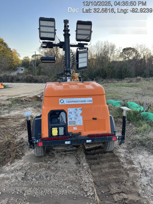 2023 Generac MLT2 Diesel, Flex Switch 120V Input, Powerzone Controller, (4) 320W LED Lights, 4kW Generator, 39.9 Gal Fuel Tank, 2" Ball, T3