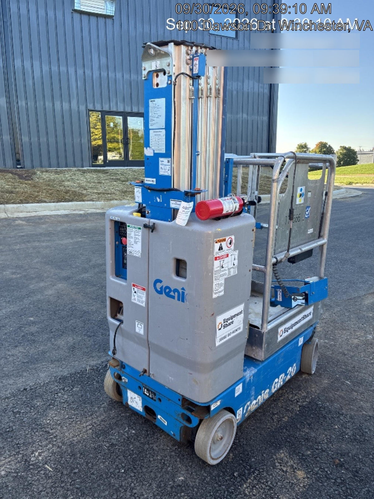 2020 GENIE GR-20