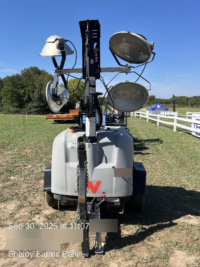 2019 Wacker Neuson LTV6L-MH Wacker Neuson LTV6L Mobile Light Tower w/Fuel Level Sensor Installed