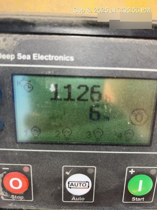 2022 Allmand NLV3GR (4) LED Light Fixture 350W, 23' Vertical Mast, 3kW Prime, Towable, Deep Sea L401, Leveling Jacks, Yanmar T4F 5.8hp