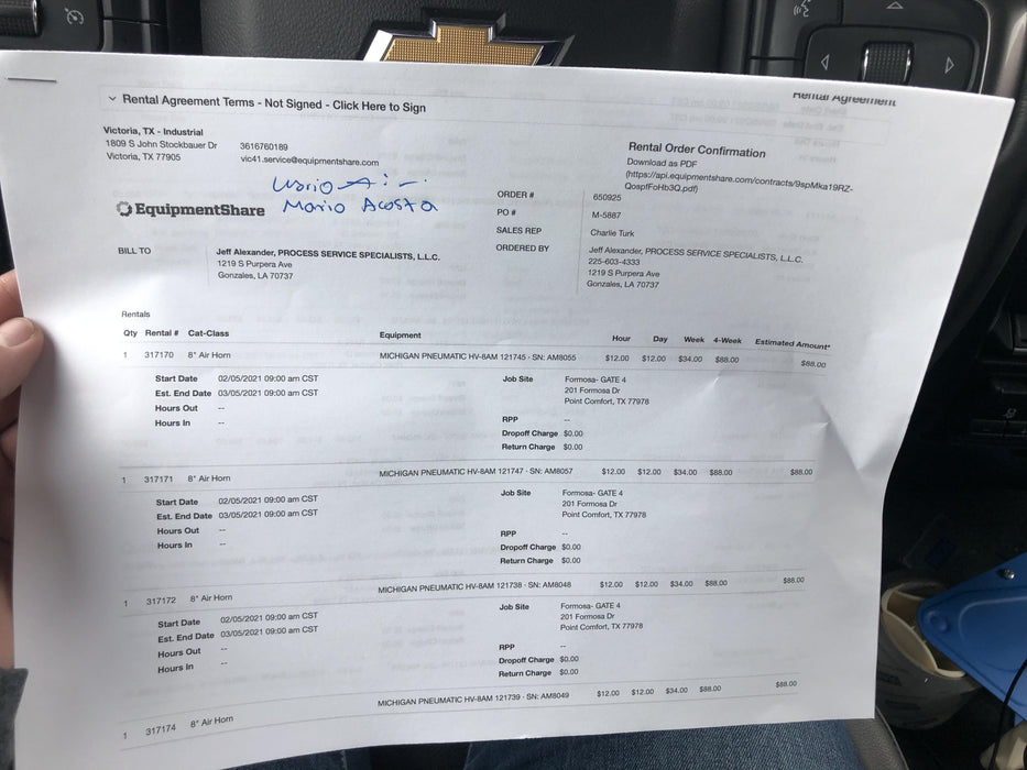 2020 MICHIGAN PNEUMATIC HV-8AM