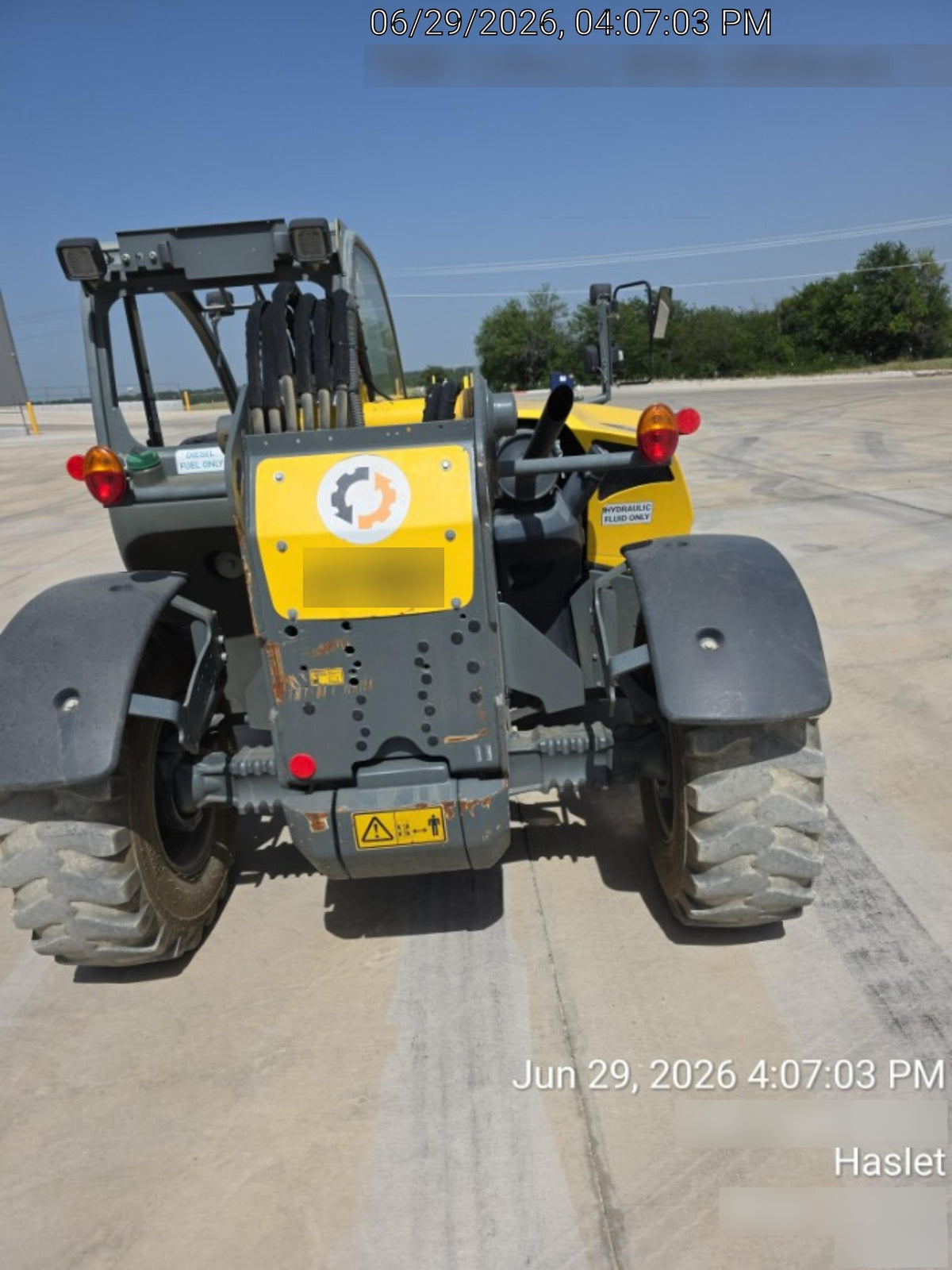 2019 WACKER NEUSON TH627