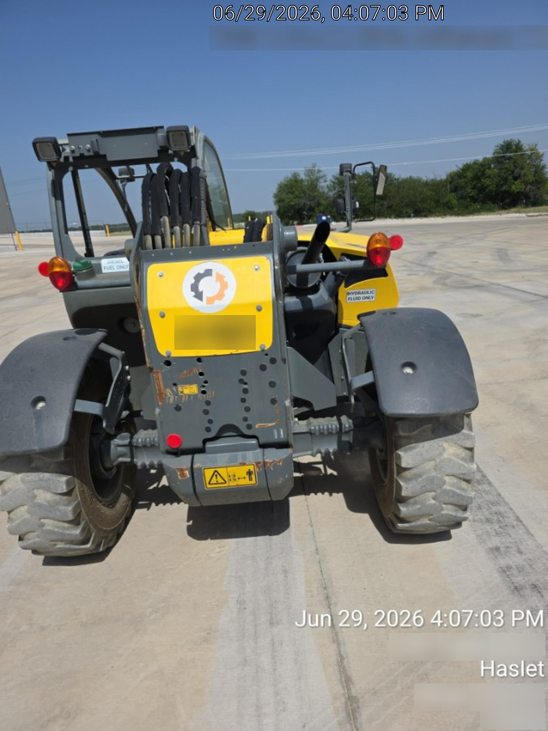 2019 WACKER NEUSON TH627